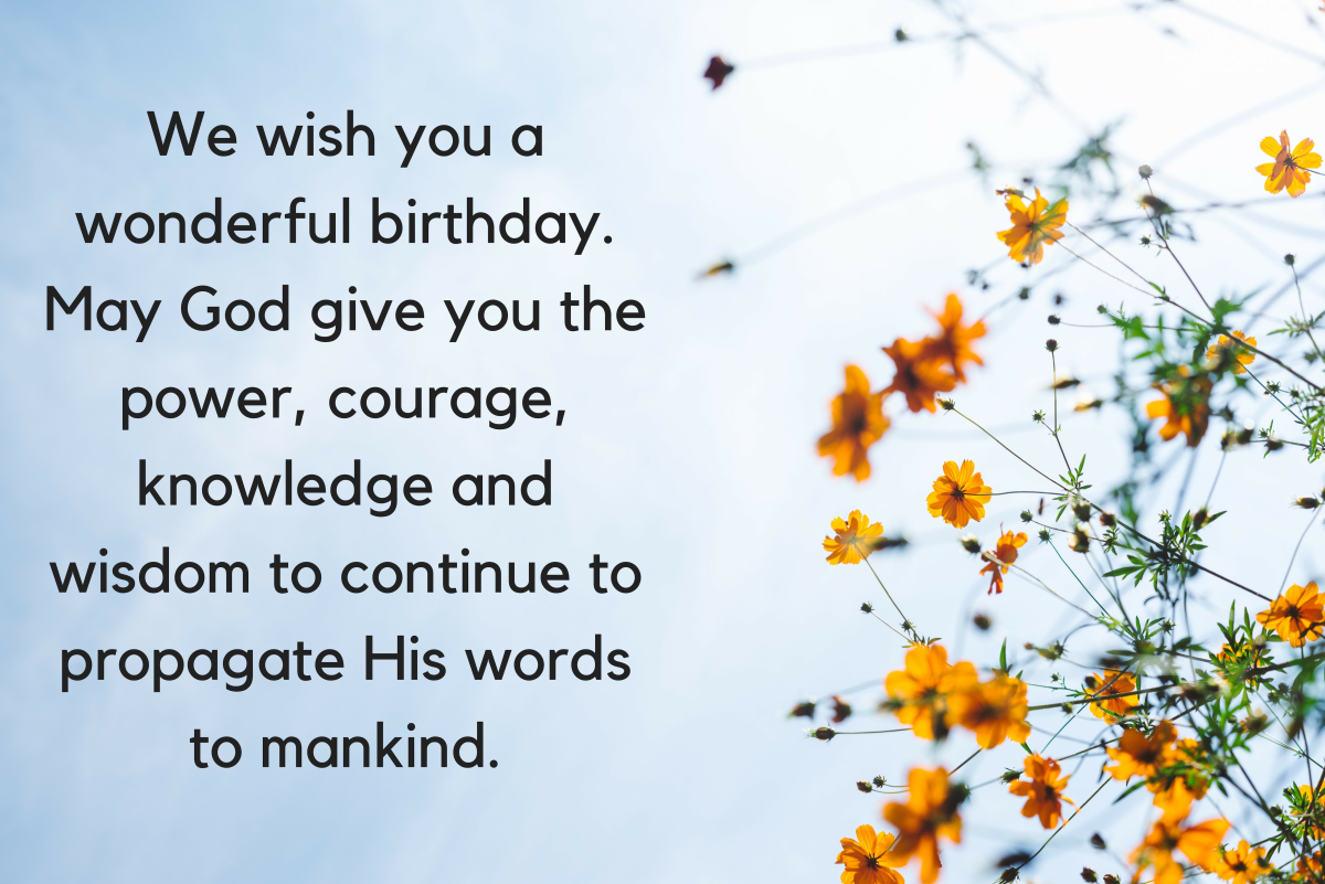 Happy Birthday Wishes: Great Birthday Message for the Pastor (Celebrate and Honor Them)